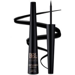 Bel London DipLiner Deep Black Eyeliner with Premium Matte Finish and 75% Natural Ingredients - High Performance Smudge