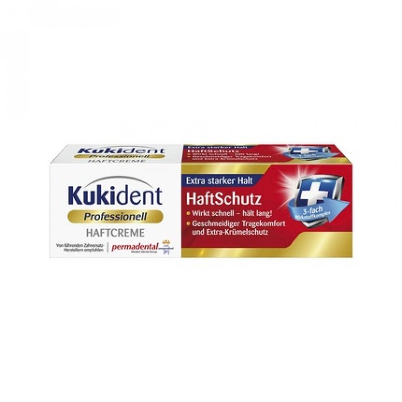 Kukident Adhesive Cream Strong Adhesive Protection 40g