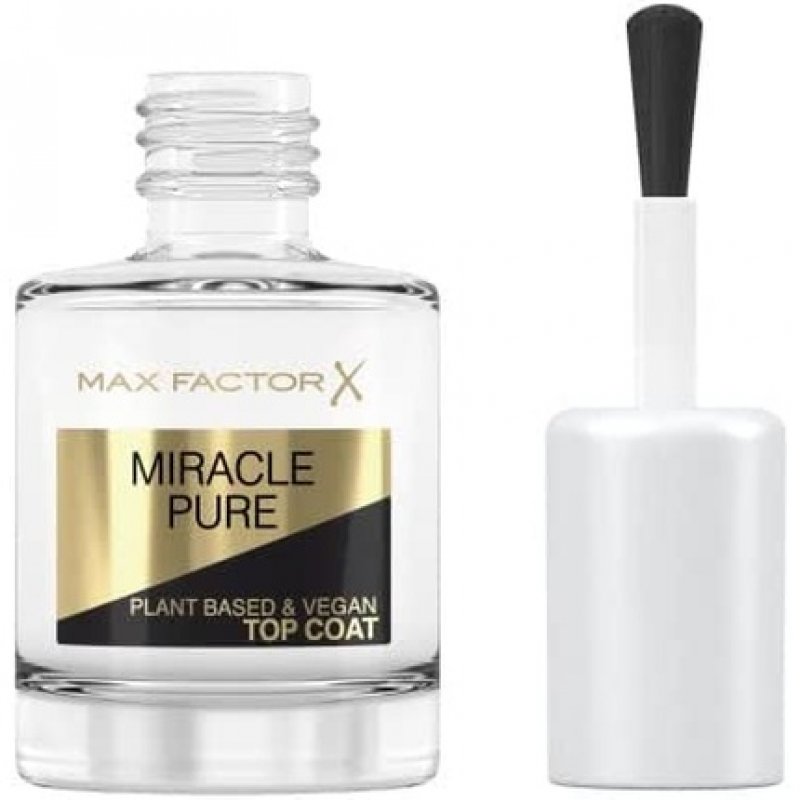 Max Factor Miracle Pure Nail Care Vegan Top Coat 12ml