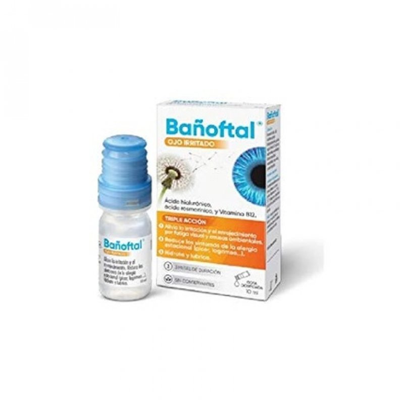 Bañoftal Multidos Eye Irritation Drops 10ml