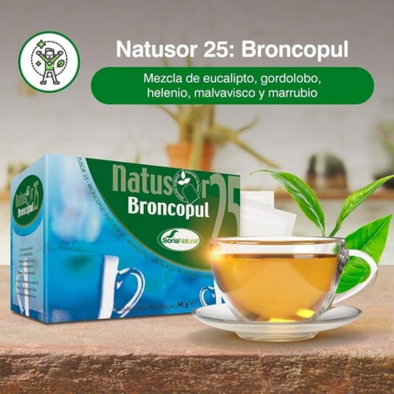Soria Natural NATUSOR 25 BRONCOPUL 20 Filters