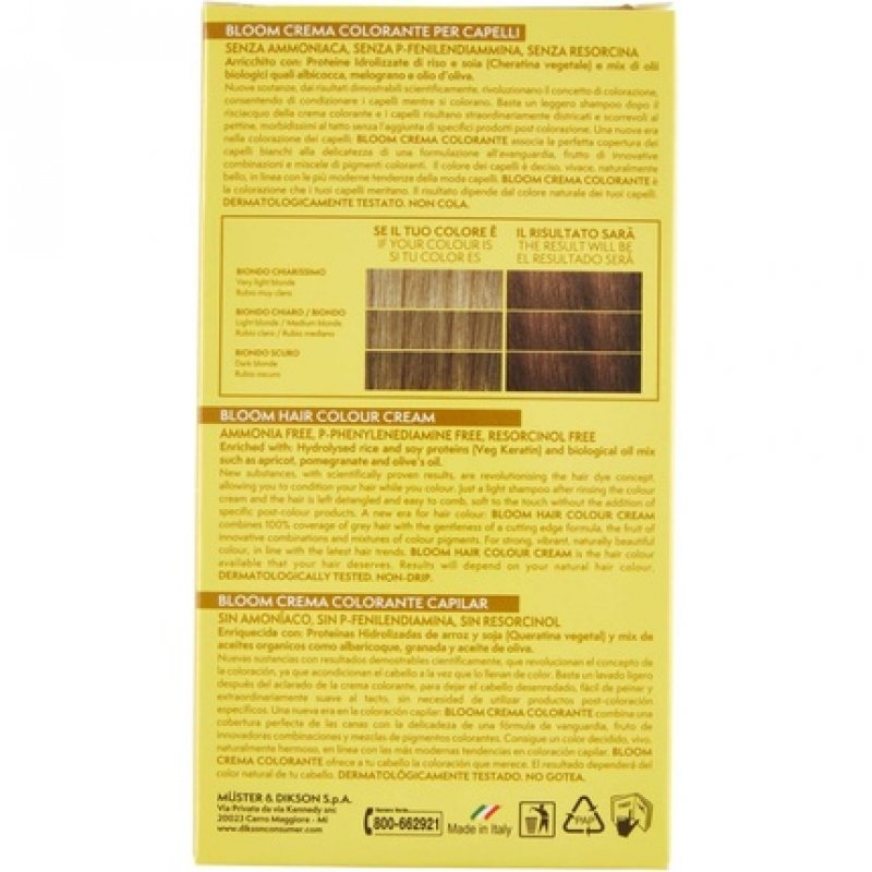 Dikson Bloom Color Cream 700 Medium Blonde