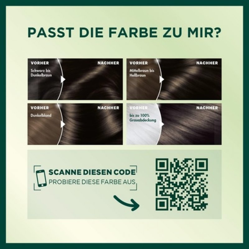 Garnier Creme Coloration Hair Colouring Permanent Hair Colour with 3 Nourishing Oils Nutrises Espresso Dark Brown 30