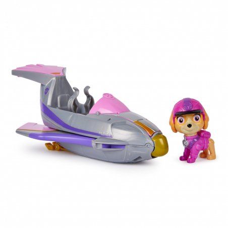 PAW Patrol - Pat Patrouille - Véhicule Figurine Stella Jungle Pups - Voiture Figurine Pat Patrouille À