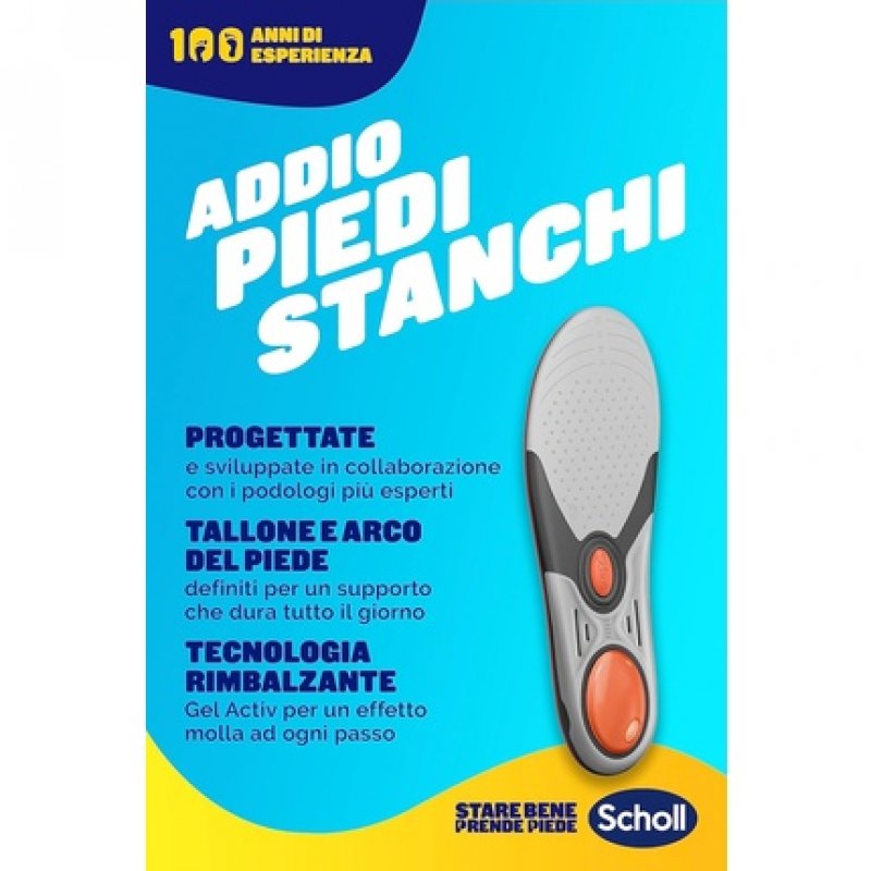 Scholl Liquiflex Extra Support Adjustable Insoles with Memory Foam and 5-in-1 Technology for Work Shoes 35.5-40.5