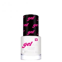 Debby Gel Play Nail Enamel 23, Milk White