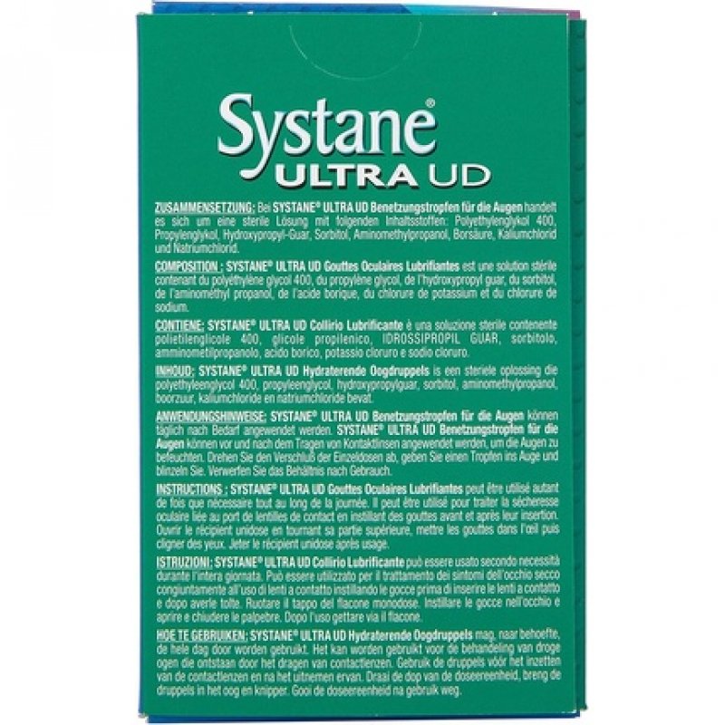 Systane Ultra UD Eye Drops 30 x 0.7ml - Pack of 1 (21ml)