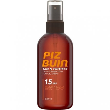 Piz Buin Tan & Protect Tan Accelerating Oil Spray with SPF 15 150ml