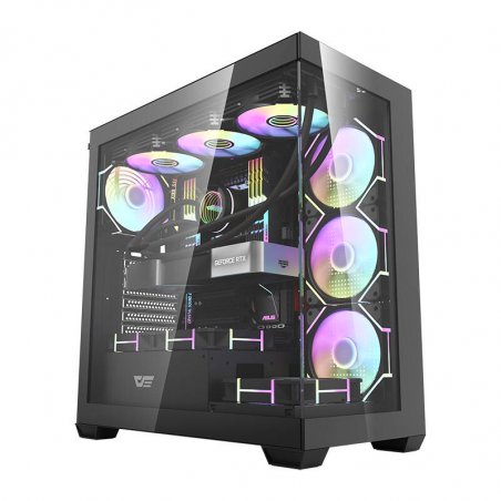 Darkflash DS900 computer case (black) 7 ARGB fans