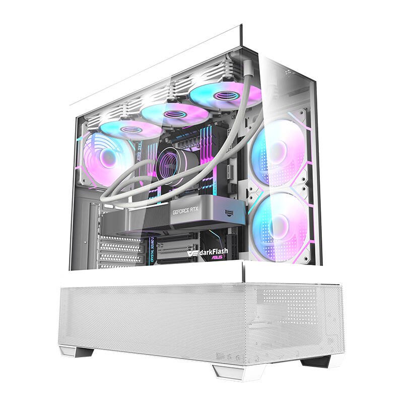 Computer case Darkflash DS900 AIR (white) 7 ARGB Fans