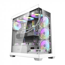 Computer case Darkflash DS900 (white) 7 ARGB Fans
