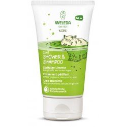 STOCKICX3 - Weleda Kids 2in1 Shower & Shampoo 150 ml 2-en-1 Cheveux et corps Non-professionnel Enfants