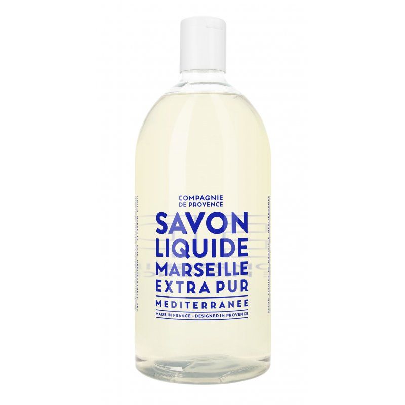 COMPAGNIE DE PROVENCE - Liquid Marseille Soap Mediterranean Sea Refill 1000 ml