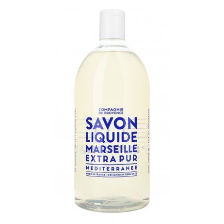 COMPAGNIE DE PROVENCE - Liquid Marseille Soap Mediterranean Sea Refill 1000 ml