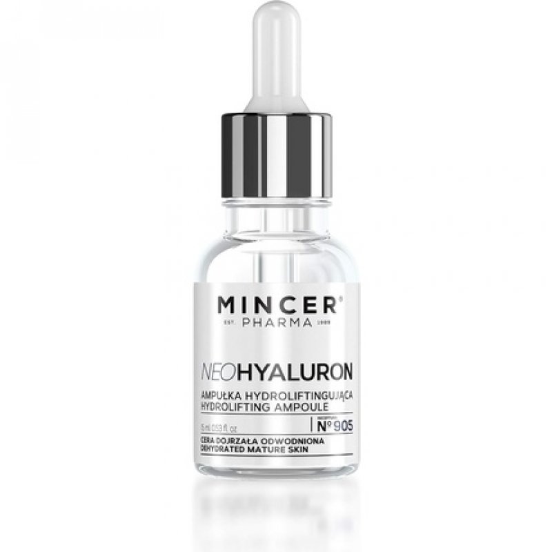Mincer Pharma Neo Hyaluron Hydrolifting Moisturizing Lifting Ampoule with Hyaluronic Acid 15ml