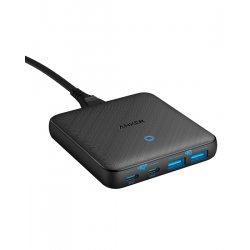 CARGADOR SOBREMESA ANKER 65W 2A/2C SLIM NEGRO