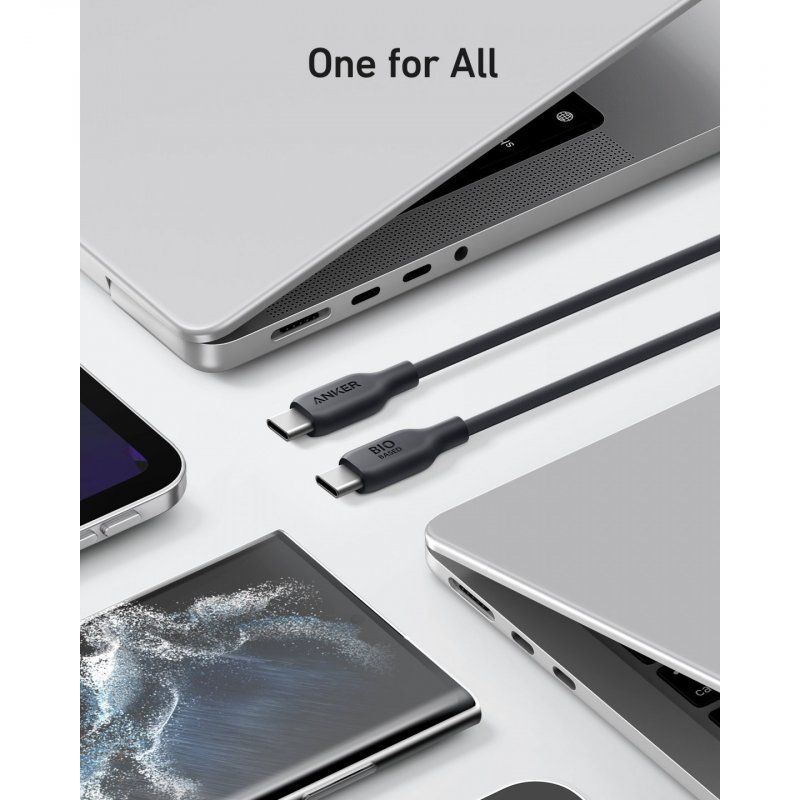 Anker 543 câble USB 1,8 m USB C Noir