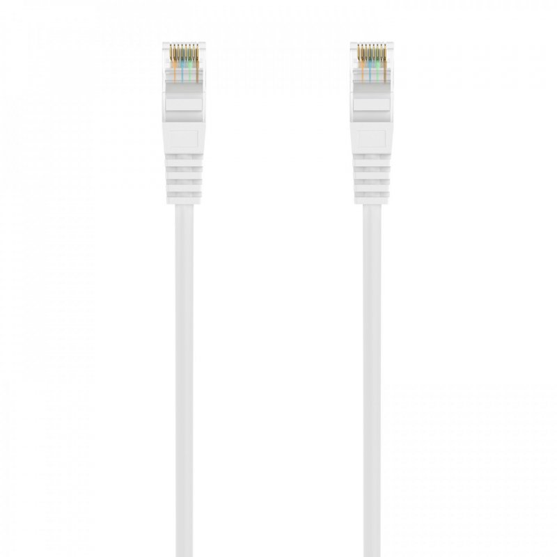 CABLE RED AISENS LATIGUILLO RJ45 LSZH CAT.6A UTP AWG24 25CM BLANCO