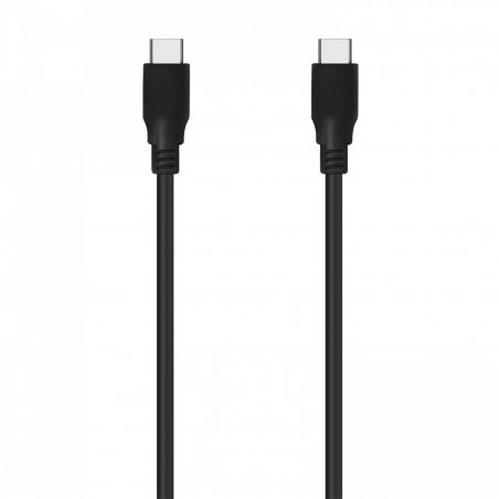 AISENS A107-0701 câble USB 0,6 m USB 3.2 Gen 2x2 USB C Noir