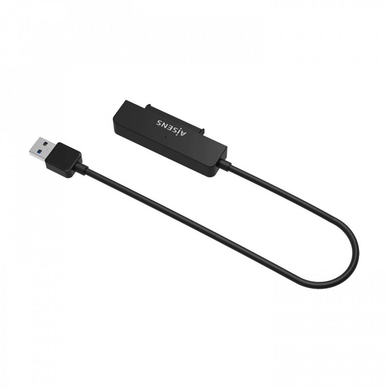 ADAPTADOR AISENS SATA A USB-A USB 3.0/3.1 GEN1 DISCOS 2.5 NEGRO
