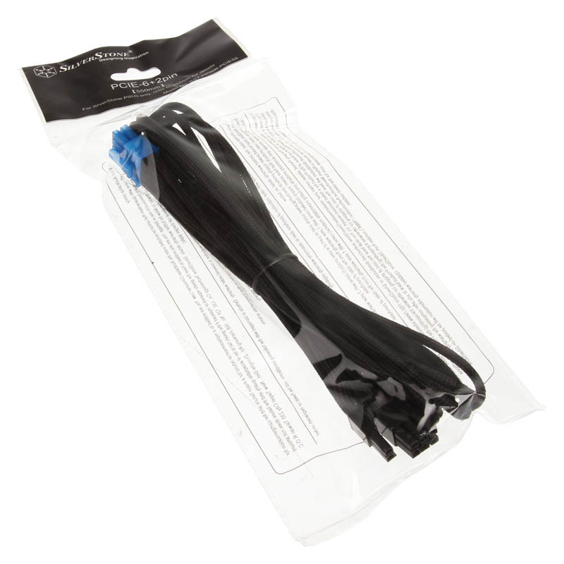 Silverstone 6+2-PCIe-Kabel fur modulare Netzteile - 550mm