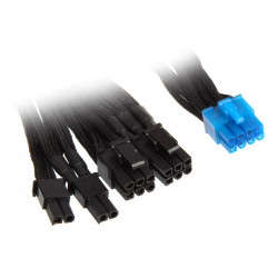 Silverstone 6+2-PCIe-Kabel (2x) für modulare Netzteile - 550mm