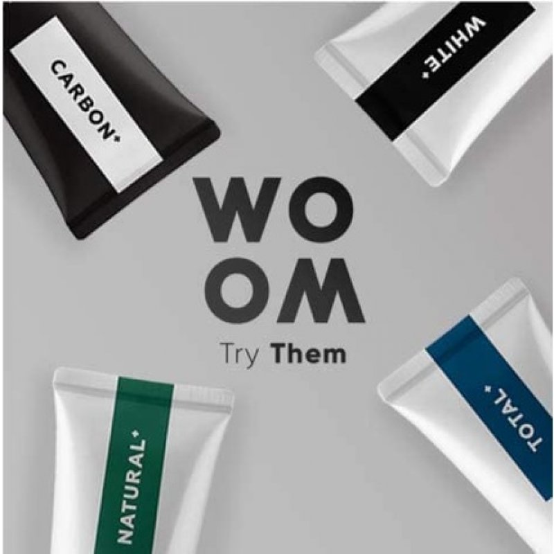 Woom Carbon Premium Whitening Toothpaste with Activated Charcoal and Fluoride 75ml