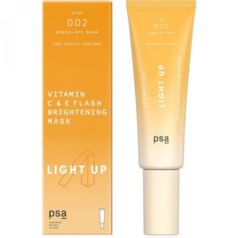 PSA LIGHT UP Vitamin C & E Flash Brightening Mask 50ml 1.7oz