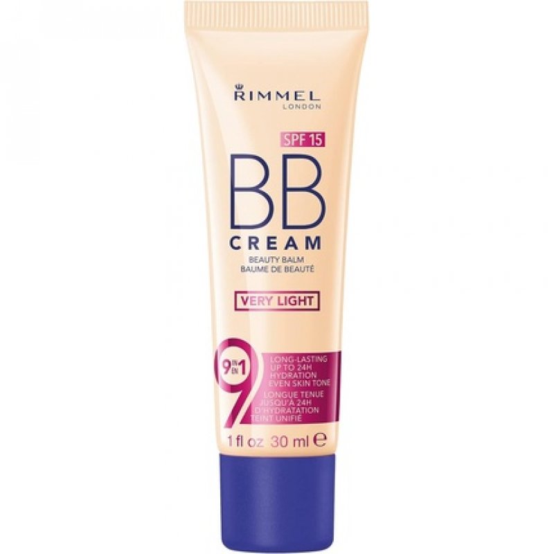 Rimmel London BB Cream 9-in-1 Lightweight Formula with Brightening Effect and SPF 15 30ml