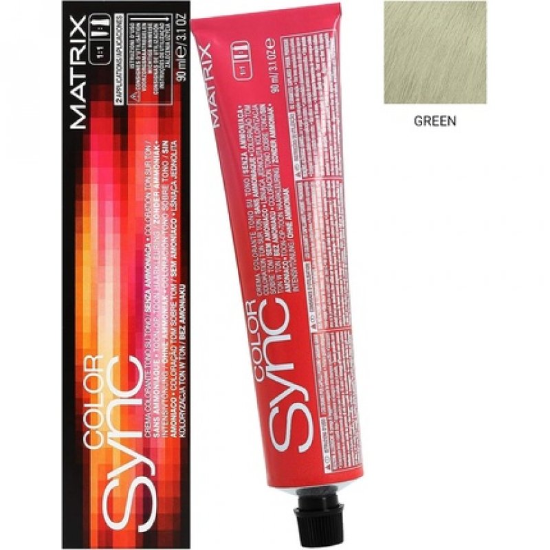 Matrix Color Sync Watercolor Green 90ml