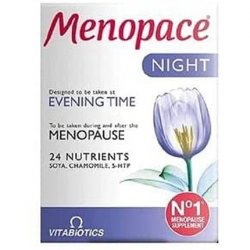 Vitabiotics Menopace Night Tablets 30 Capsules