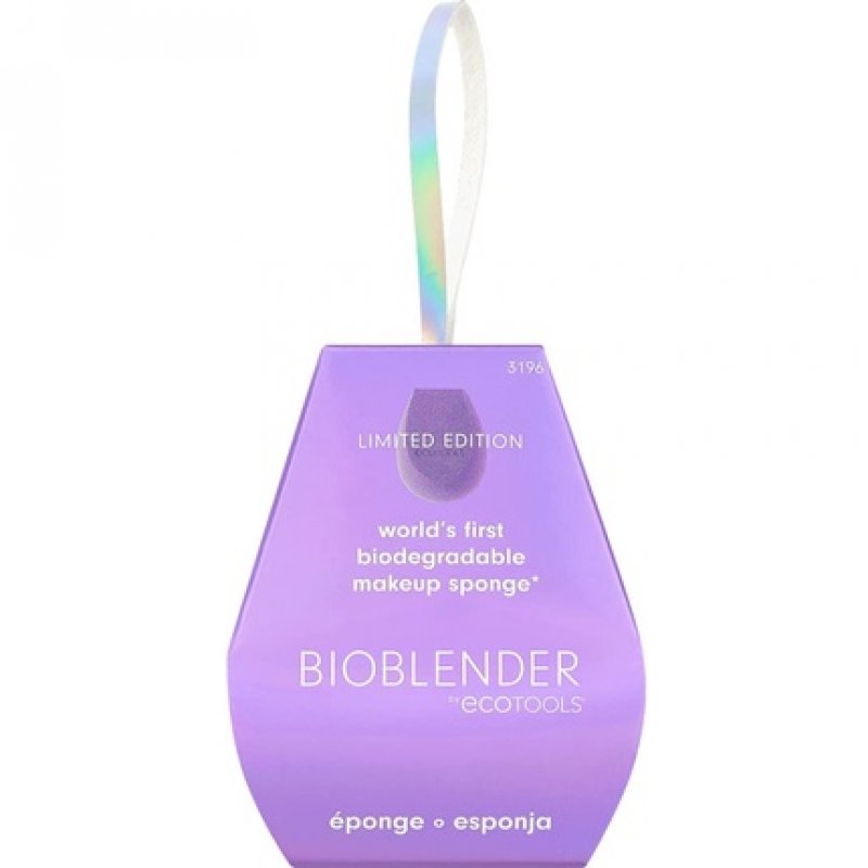EcoTools Limited Edition Bioblender Makeup Sponge Holiday Ornament 1 Count