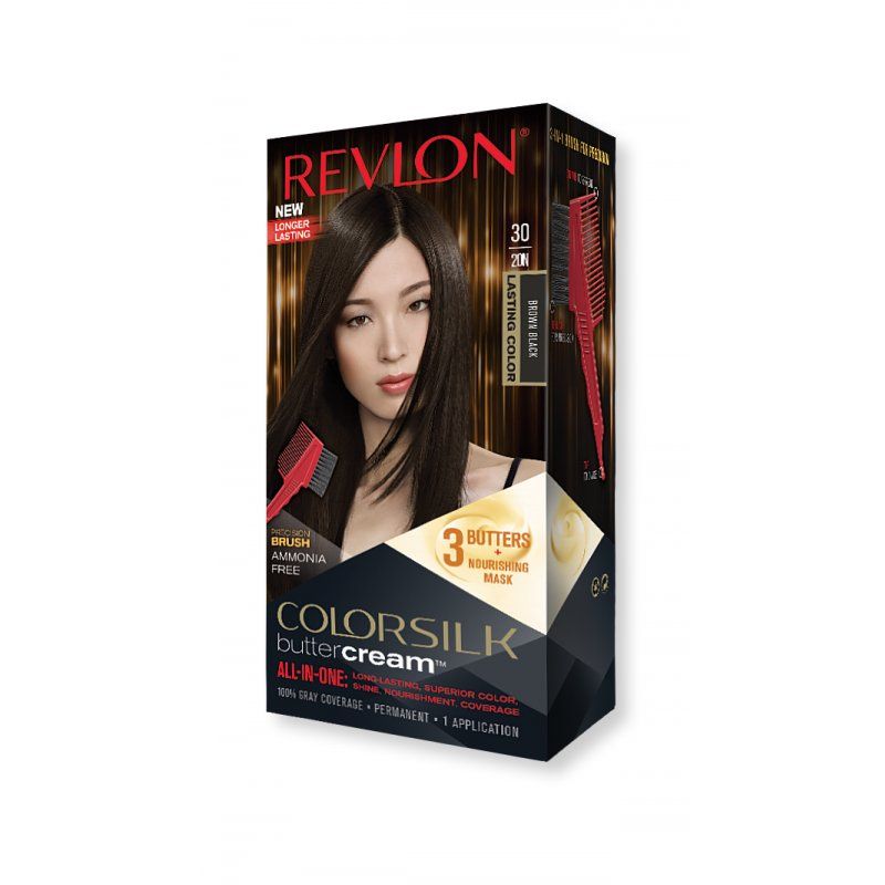 Revlon ColorSilk Buttercream couleur de cheveux Marron