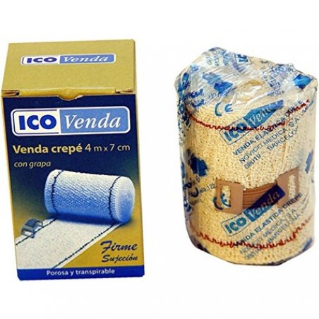 Venda Crepe Elastic Bandage 4m x 10cm
