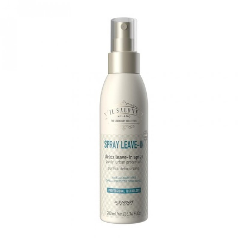 Il Salone Milano Detox Leave In Conditioner Spray for All Hair Types 6.76 oz 200 ml