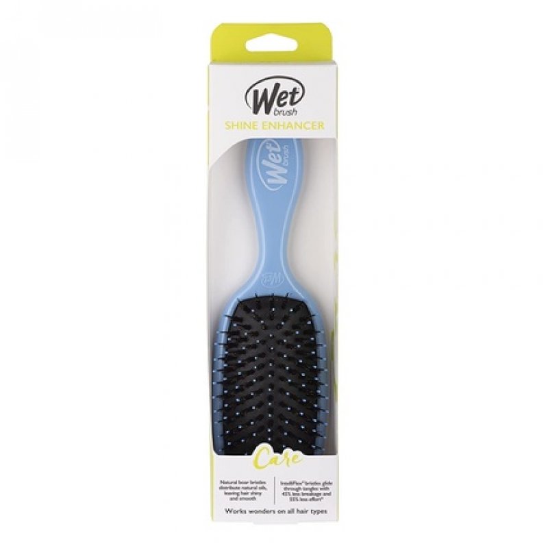 Wet Brush Shine Enhancer Paddle Brush Sky Hair Detangler with Argan Oil - For All Hair Types