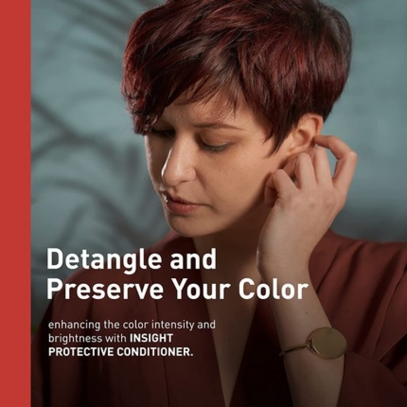 INSIGHT Protective Conditioner 500ml Intensifies Gloss and Color Reflections