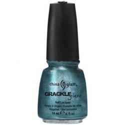 China Glaze Crackle Glaze Nail Lacquer in Oxidized Aqua