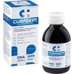 Curasept Extended Treatment Mouthwash with 0.12 Chlorhexidine and ADS 200ml
