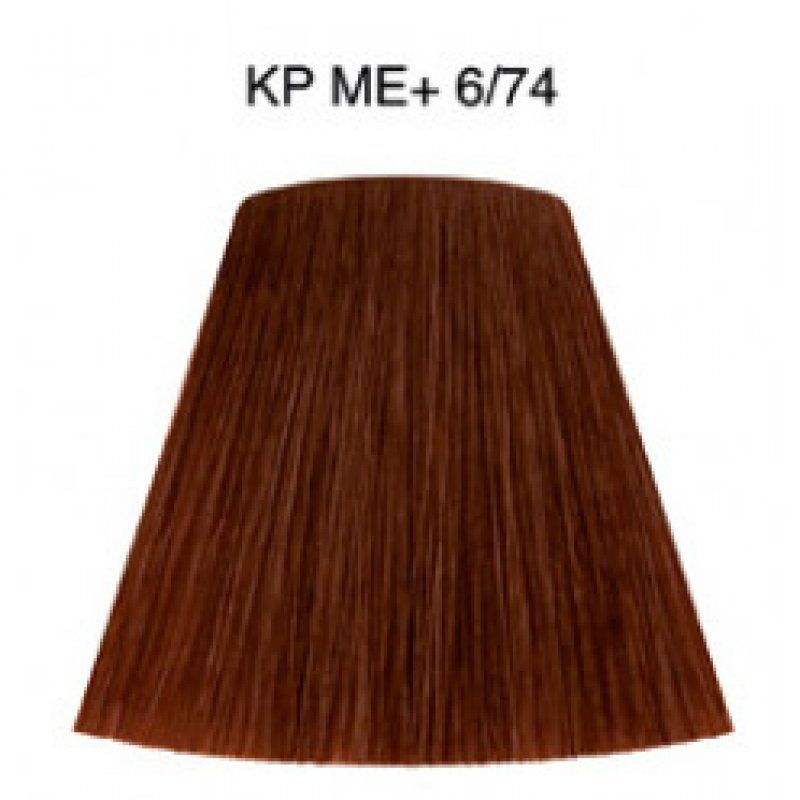 Wella KP ME DEEP BROWNS 6/74 hair colour 60 ml