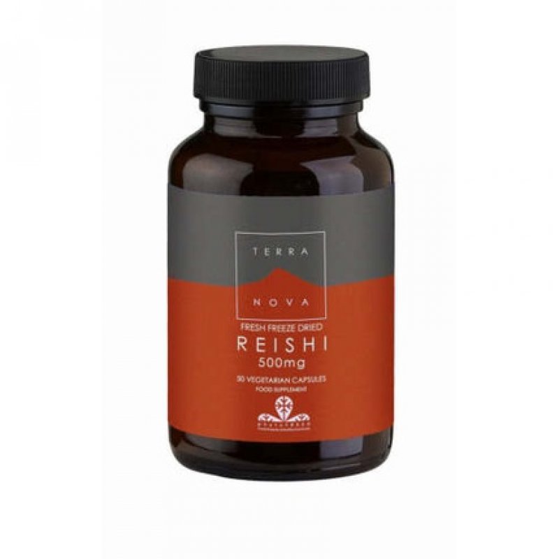 Terranova Reishi 500mg 50 Capsules