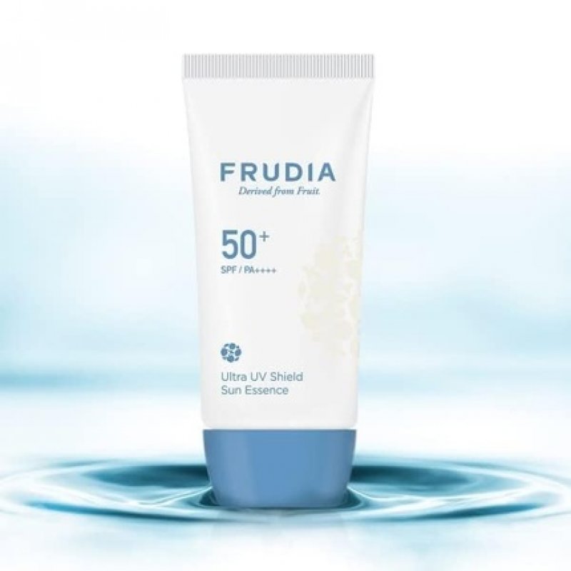 FRUDIA WELCOS Sun Block Day Cream Essence Facial SPF Organic Hydrating Face Cream 1.76 fl oz