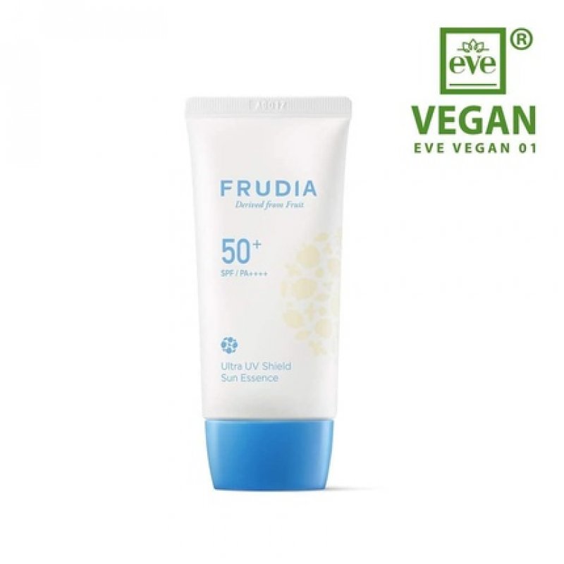 FRUDIA WELCOS Sun Block Day Cream Essence Facial SPF Organic Hydrating Face Cream 1.76 fl oz