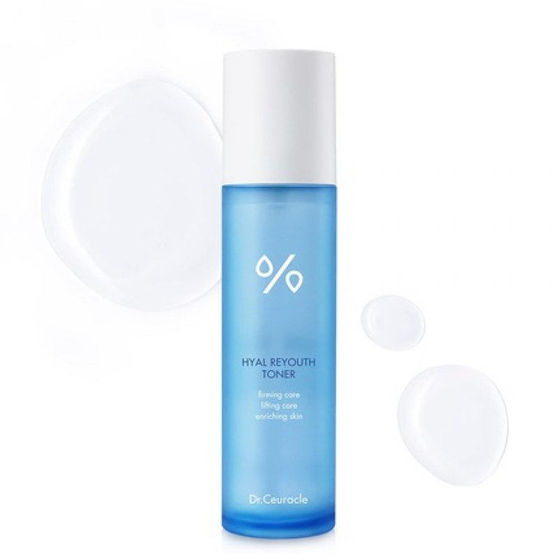 Dr.Ceuracle Hyal Reyouth Toner Fast Absorbing Hydration with Hyaluronic Acid and Panthenol Revitalizing Radiant
