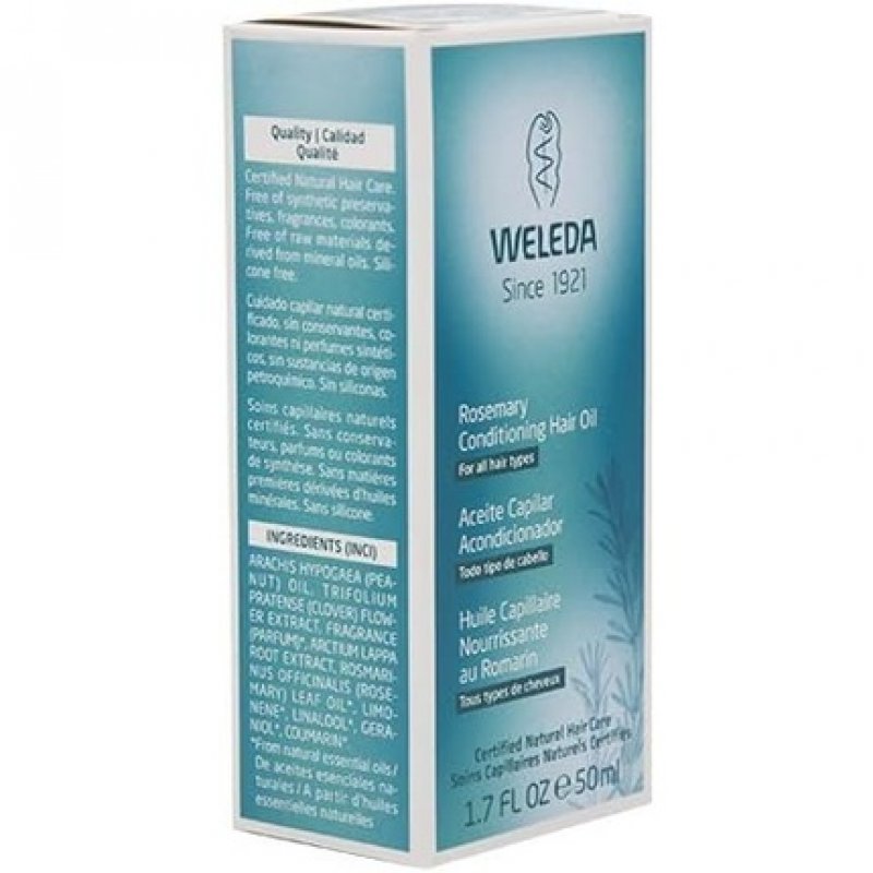 Weleda Hair Care Nourishing Oil With Rosemary 50ml