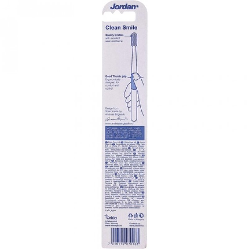 Jordan Clean Smile Soft Toothbrush