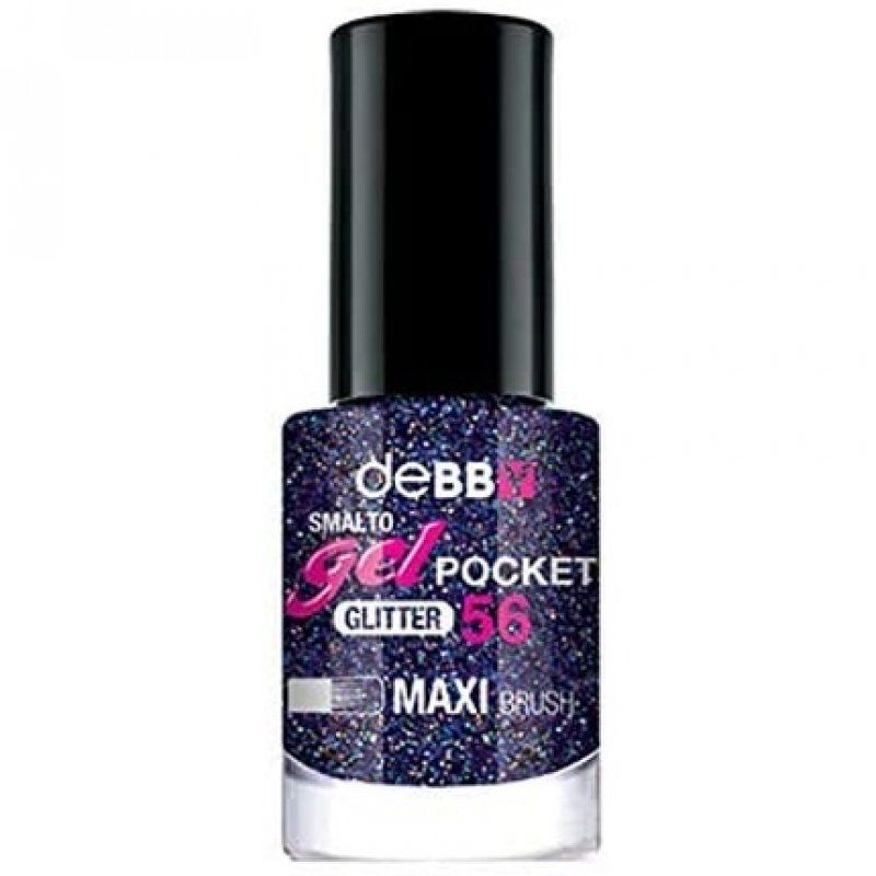 Debby Pocket Gel Glitter 56 Maxi Brush 4.5ml