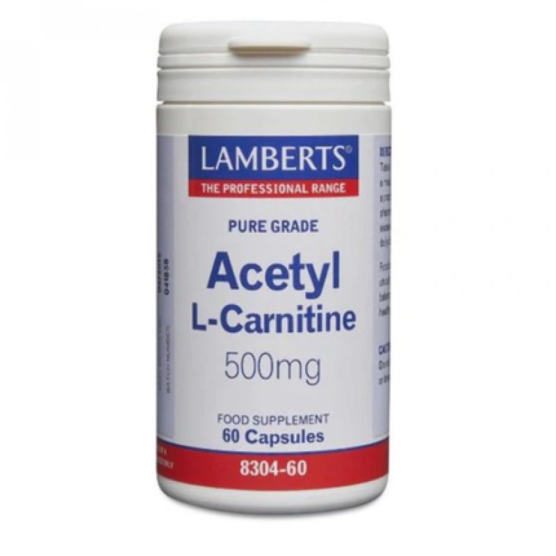 Lamberts Acetylcarnitine 500mg