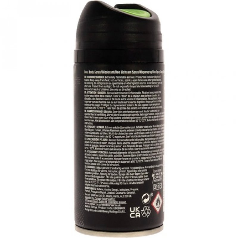 Umbro Body Spray Action Green