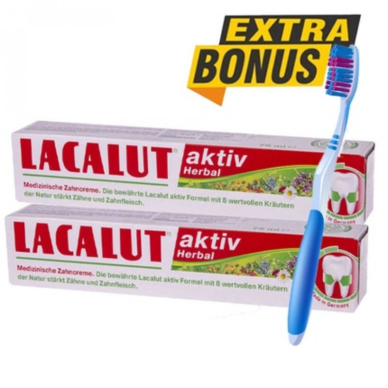 Lacalut Active Herbal Toothpaste Complete Protection